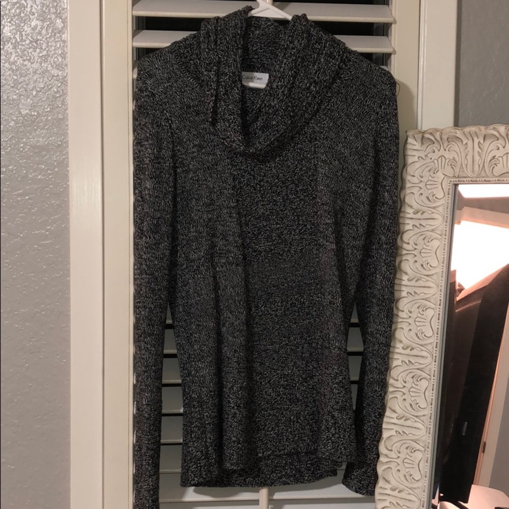 Cowl neck sweater